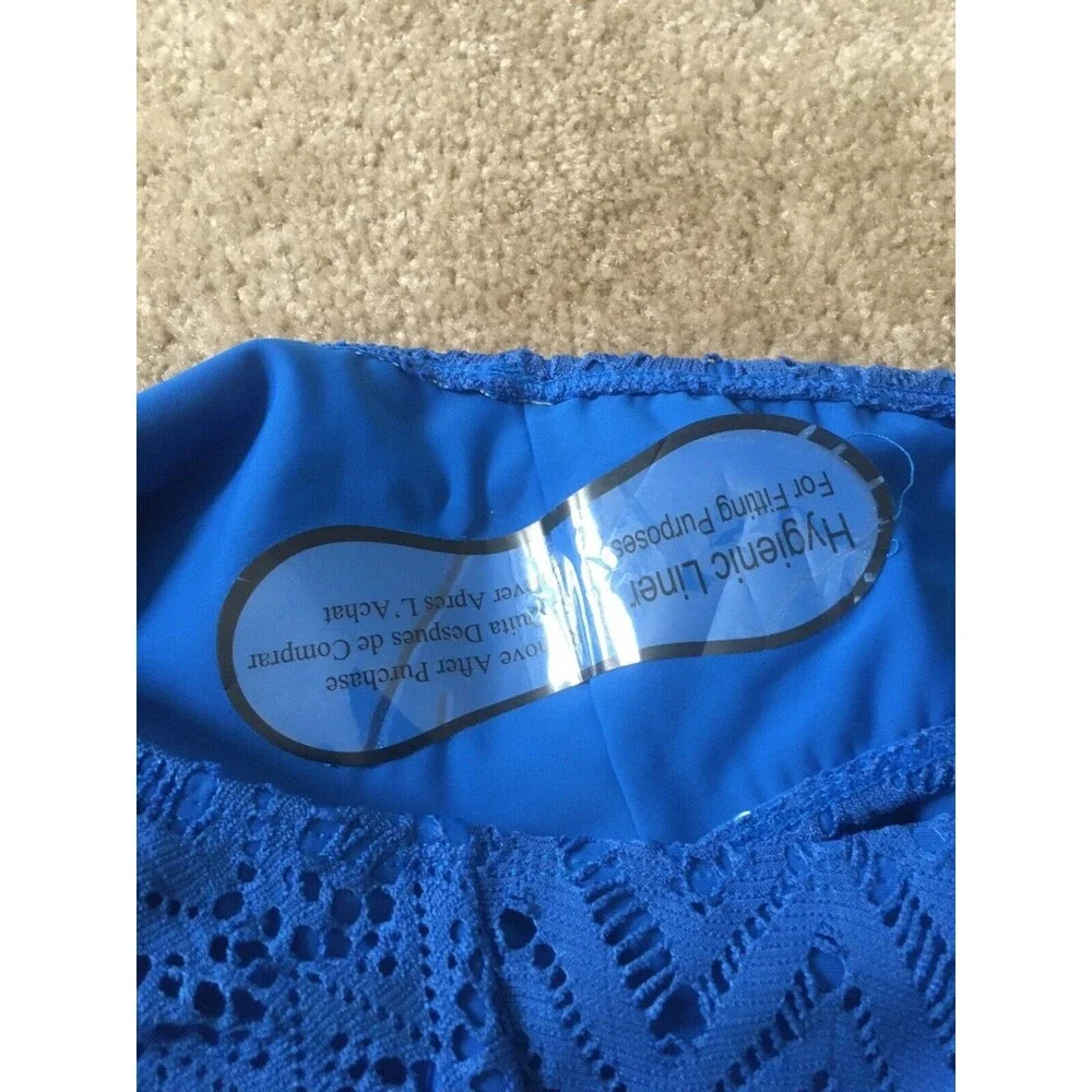 Tinibikini Women's Halter SwimSuit 1-Piece Size Unknown Blue